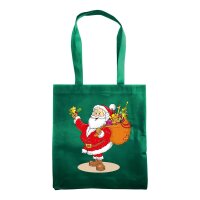 Non-Woven Tasche mit kurzen Griffen im Format 38x42cm -...