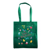 Non-Woven Tasche mit kurzen Griffen im Format 38x42cm -...