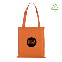 Non-Woven Tasche mit kurzen Griffen im Format 38x42cm -...