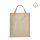 Non-Woven Vliestaschen mit zwei kurzen Griffen - Format 38x42 cm - sandfarben