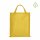 Non-Woven Vliestaschen mit zwei kurzen Griffen - Format 38x42 cm - gelb