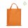Non-Woven Vliestaschen mit zwei kurzen Griffen - Format 38x42 cm - orange