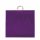 Schlaufentragetasche aus PE-Folie - Format 54x50+05 cm - je VPE 200 Stück -  violett
