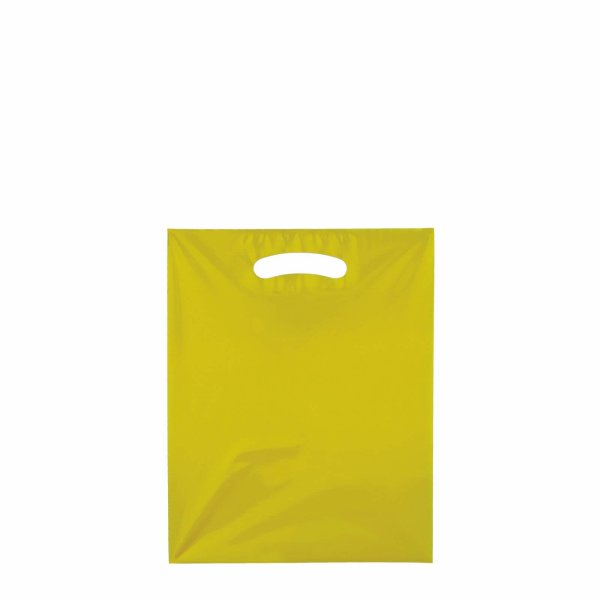 plastiktasche-griffloch-aus-ld-pe-folie-klein-25x33cm-gelb