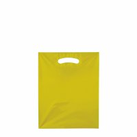 plastiktasche-griffloch-aus-ld-pe-folie-klein-25x33cm-gelb