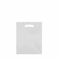 Plastiktasche (LD-PE) mit Griffloch - Format 25x33+04 cm...