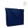 Vliestragetasche Non-Woven mit Bodenfalte langen Henkeln und Reissverschluss - Format 50+12x40 cm - dunkelblau